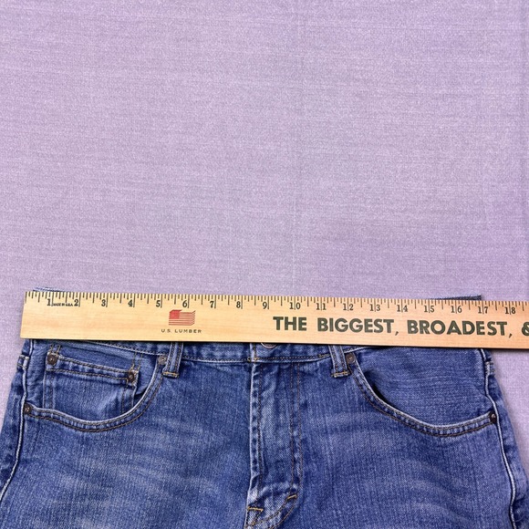 American Eagle Outfitters Mens Bootcut Jeans Medium Wash 34x34 Blue Denim - Picture 8 of 16